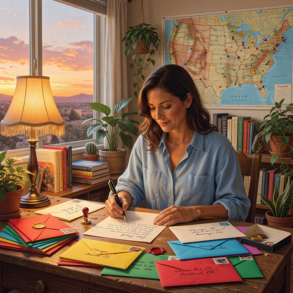Letters Across the Miles