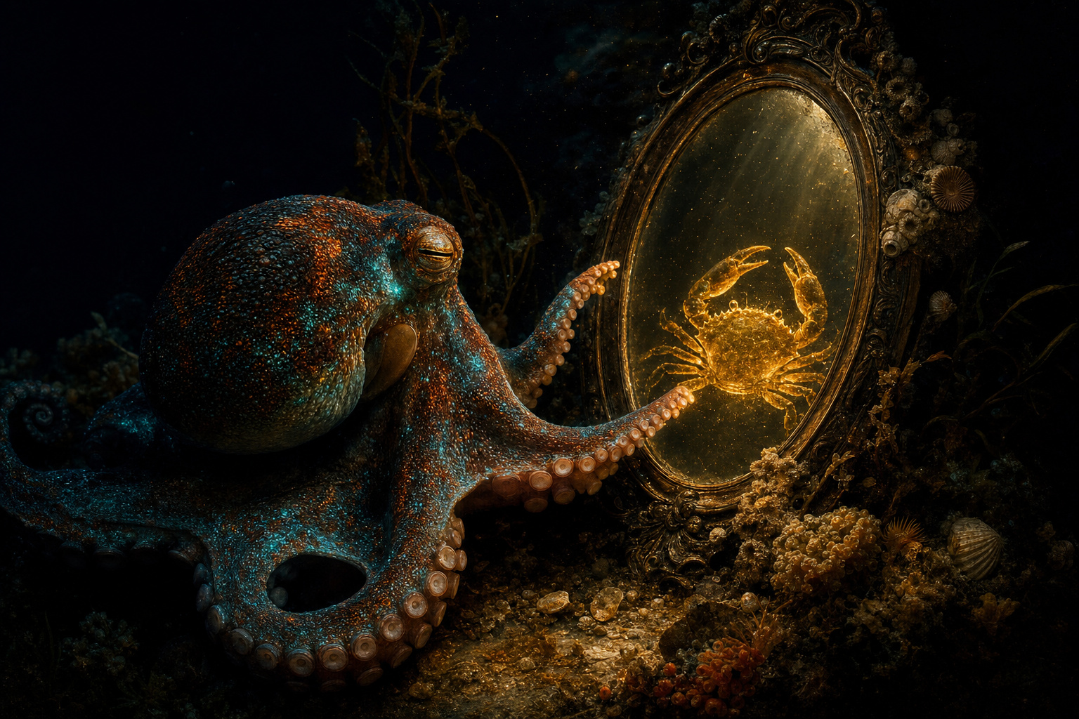The Mirror and the Garden of Arms