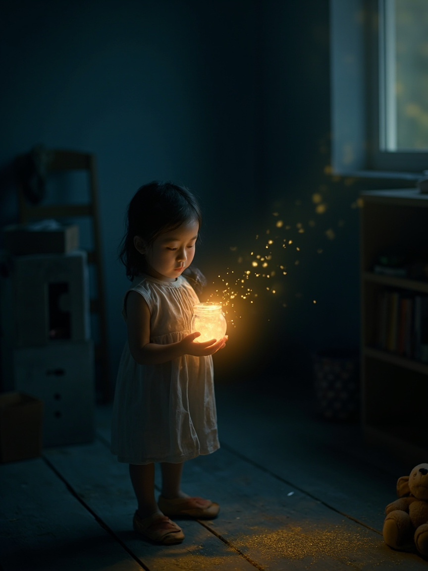 The Lantern-Keeper of Her Own Small Rooms